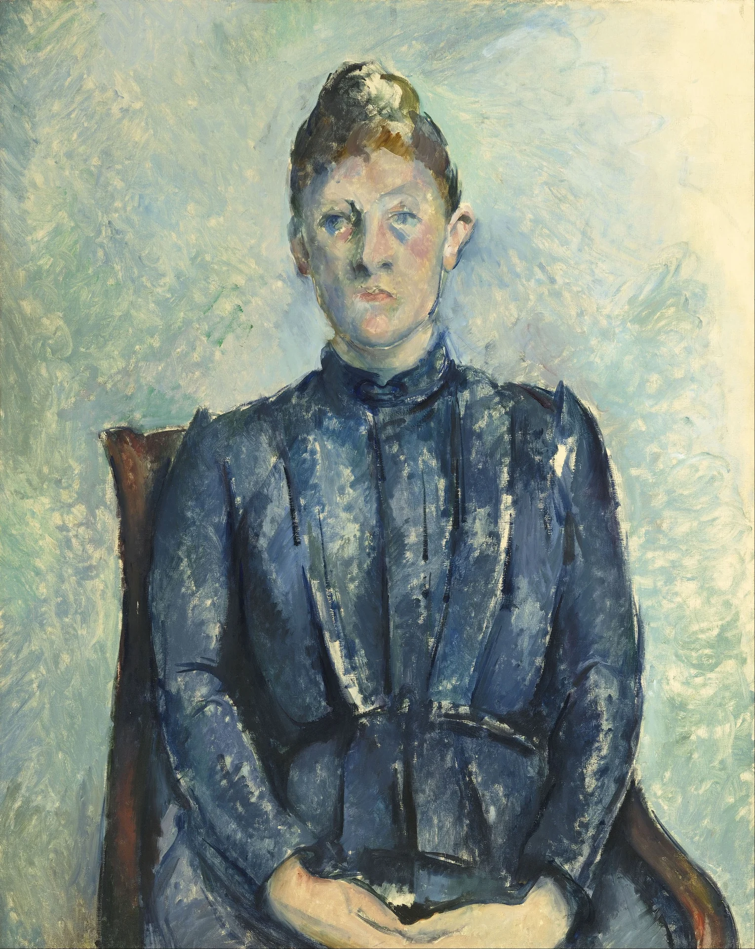 Portrait of Madame Cezanne (Orangerie)